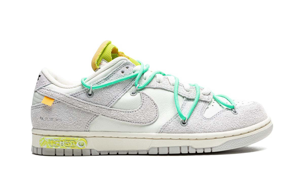 Overkicks - Nike Dunk Low Off-White Lot 14 (DJ0950-106) - detalle talón