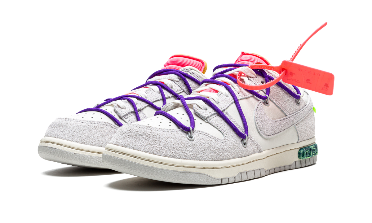 Overkicks - Nike Dunk Low Off-White Lot 15 (DJ0950-101) - vista trasera
