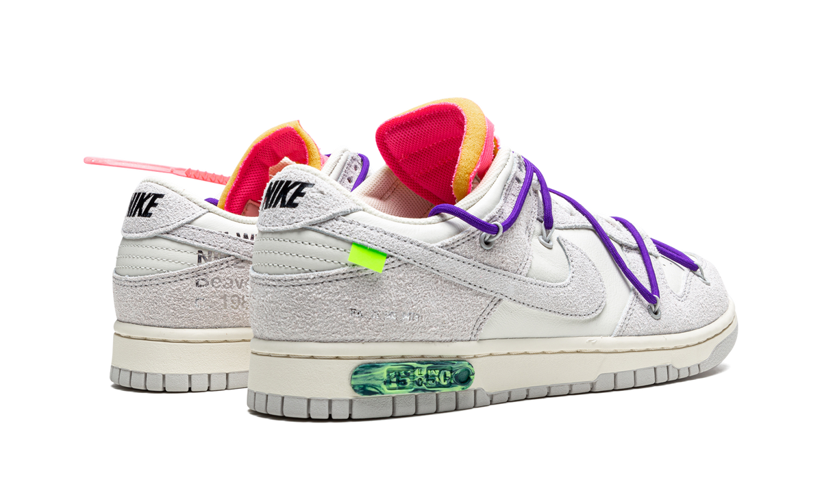 Overkicks - Nike Dunk Low Off-White Lot 15 (DJ0950-101) - par completo
