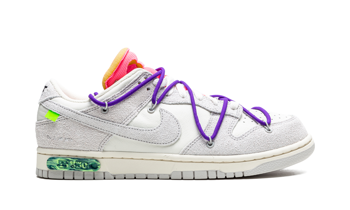 Overkicks - Nike Dunk Low Off-White Lot 15 (DJ0950-101) - detalle talón