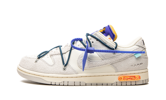 Overkicks - Nike Dunk Low Off-White Lot 16 (DJ0950-111) - vista lateral
