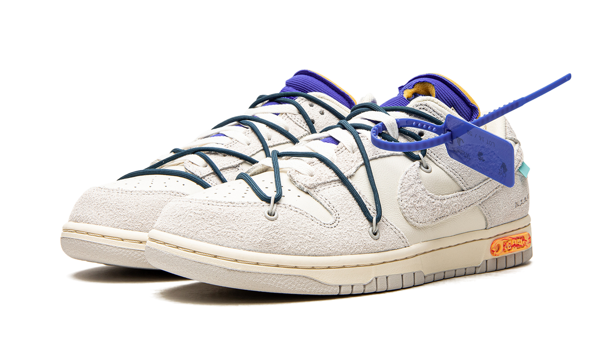 Overkicks - Nike Dunk Low Off-White Lot 16 (DJ0950-111) - vista trasera