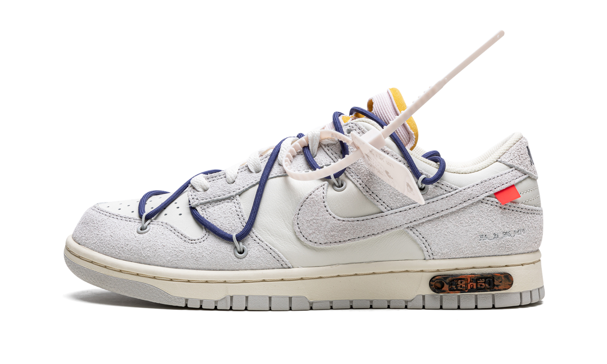 Overkicks - Nike Dunk Low Off-White Lot 18 (DJ0950-112) - detalle