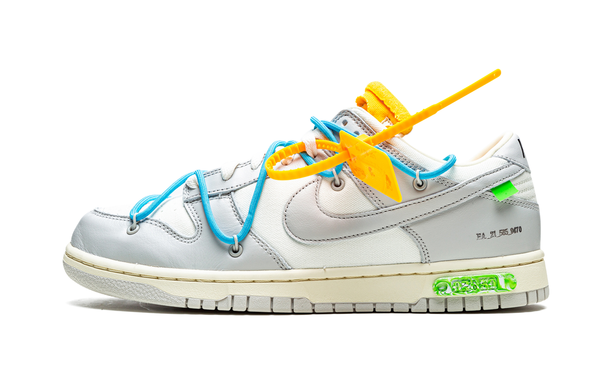 Overkicks - Nike Dunk Low Off-White Lot 2 (DM1602-115) - vista lateral