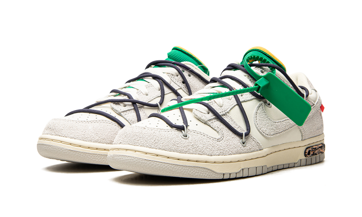 Overkicks - Nike Dunk Low Off-White Lot 20 (DJ0950-115) - vista trasera