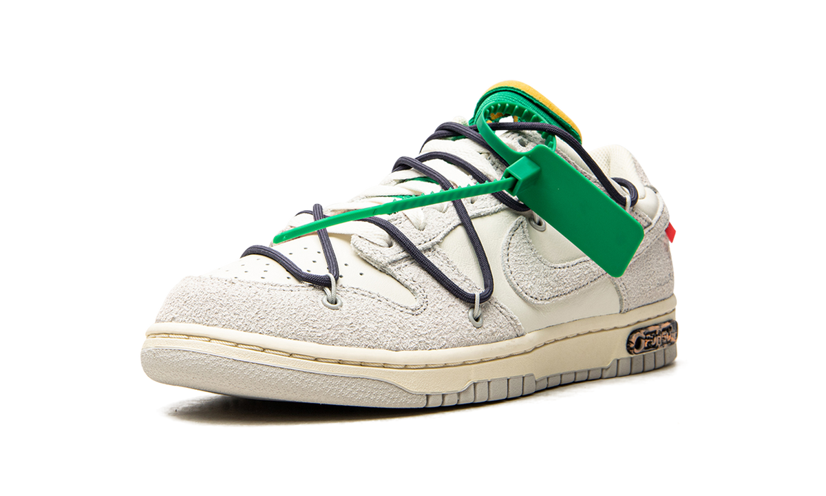 Overkicks - Nike Dunk Low Off-White Lot 20 (DJ0950-115) - detalle suela