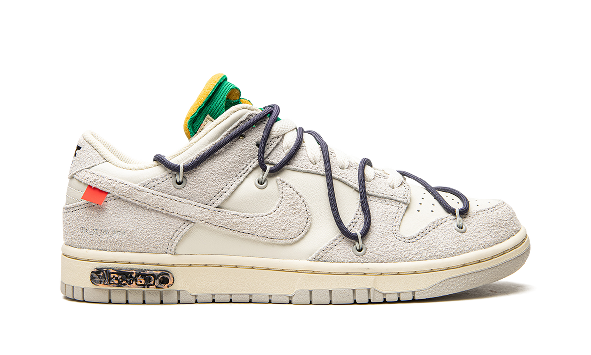 Overkicks - Nike Dunk Low Off-White Lot 20 (DJ0950-115) - detalle talón