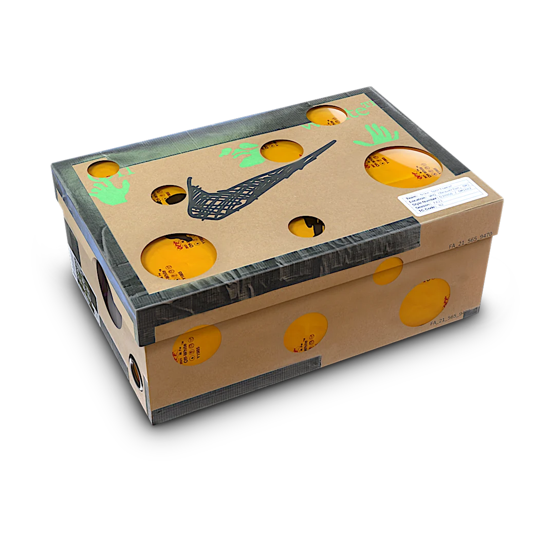 Overkicks - Nike Dunk Low Off-White Lot 24 (DM1602-119) - vista lateral