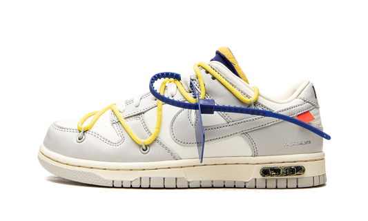 Overkicks - Nike Dunk Low Off-White Lot 27 (DM1602-120) - vista lateral