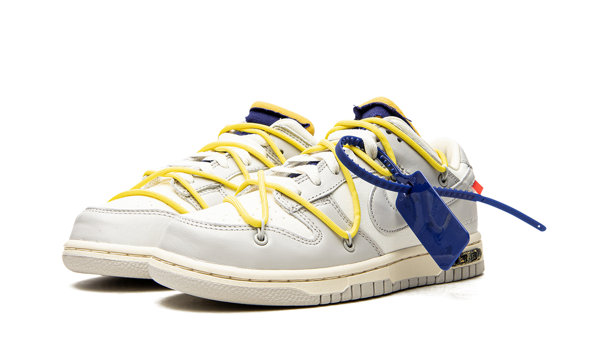 Overkicks - Nike Dunk Low Off-White Lot 27 (DM1602-120) - vista trasera