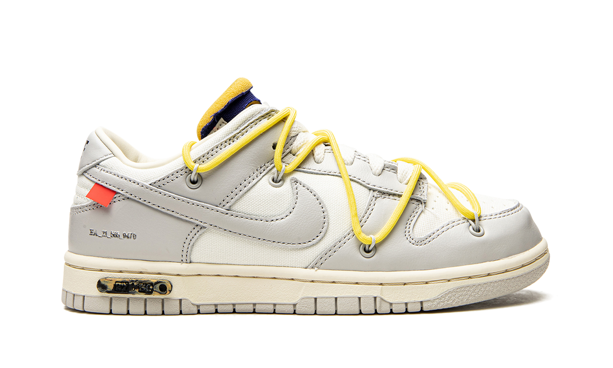 Overkicks - Nike Dunk Low Off-White Lot 27 (DM1602-120) - vista superior