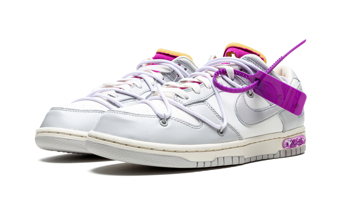 Overkicks - Nike Dunk Low Off-White Lot 3 (DM1602-118) - vista trasera