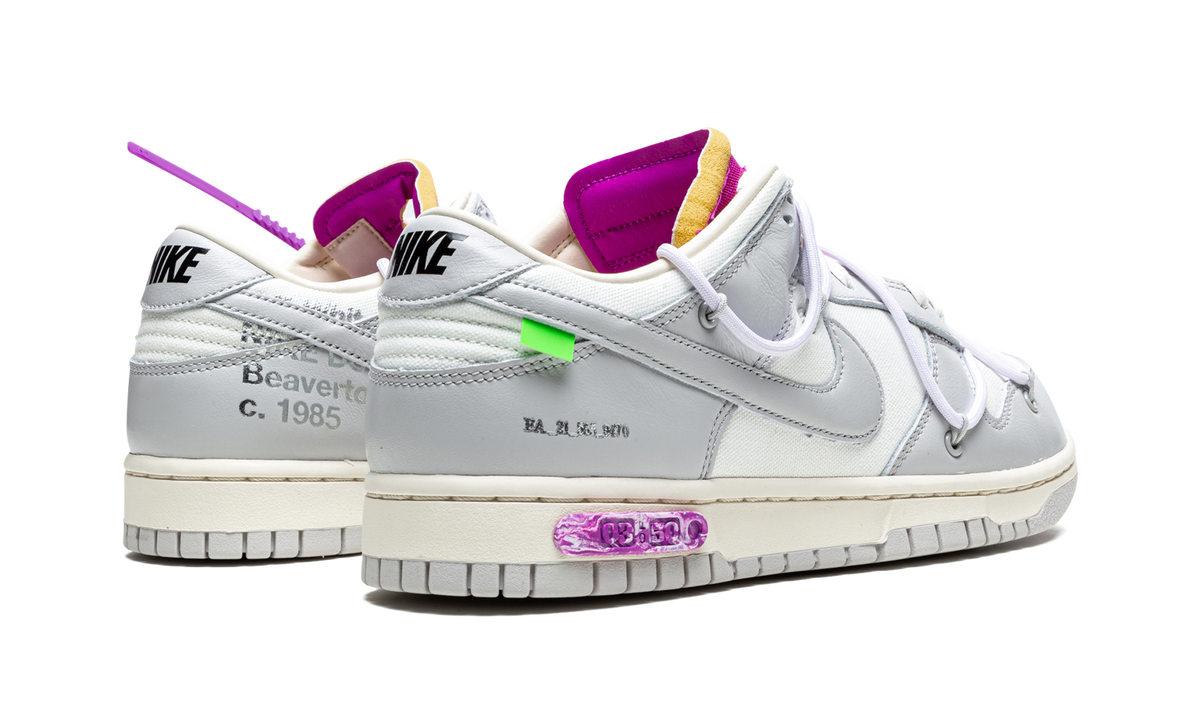 Overkicks - Nike Dunk Low Off-White Lot 3 (DM1602-118) - par completo