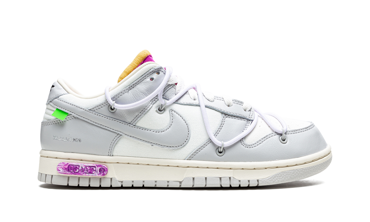Overkicks - Nike Dunk Low Off-White Lot 3 (DM1602-118) - vista superior