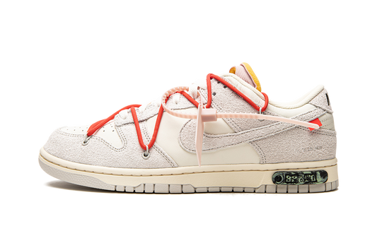 Overkicks - Nike Dunk Low Off-White Lot 33 (DJ0950-118) - vista lateral