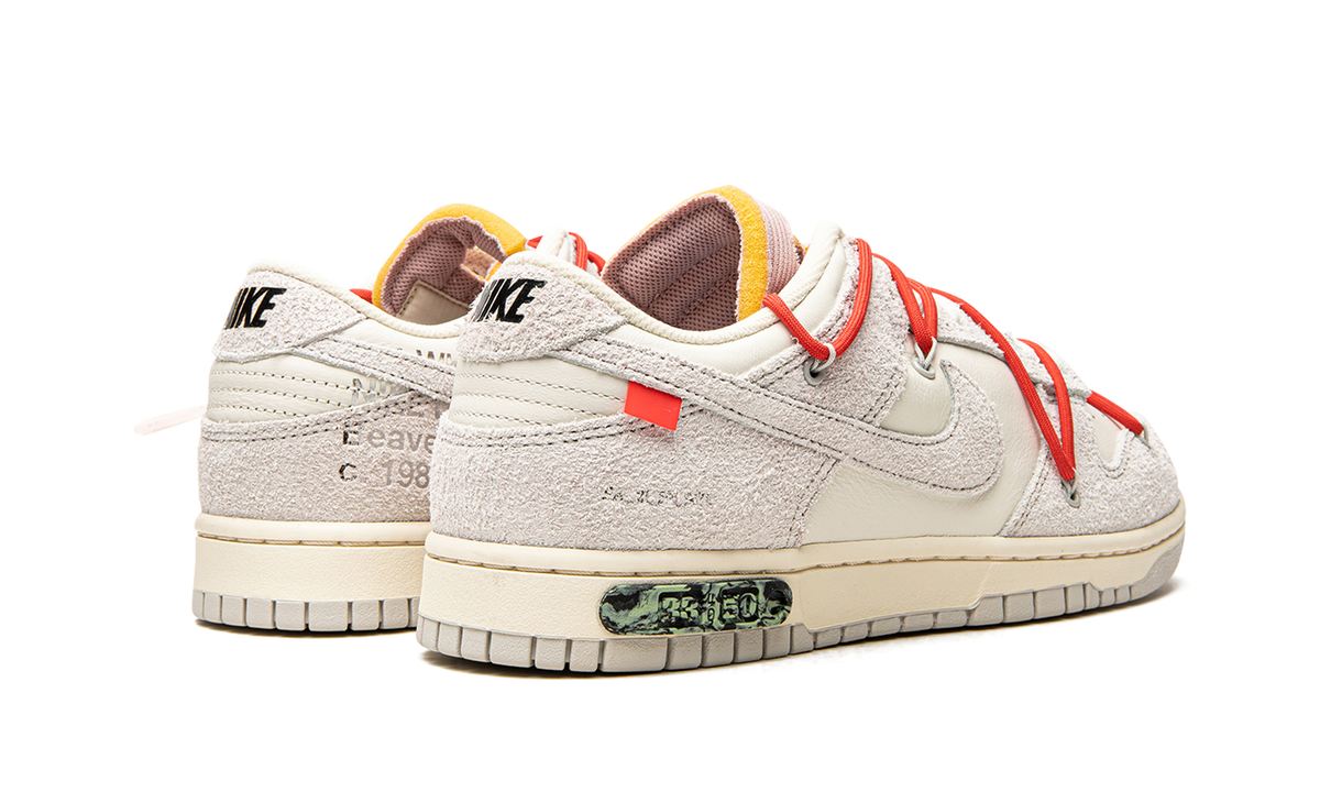 Overkicks - Nike Dunk Low Off-White Lot 33 (DJ0950-118) - par completo