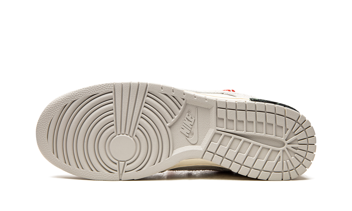 Overkicks - Nike Dunk Low Off-White Lot 33 (DJ0950-118) - vista superior