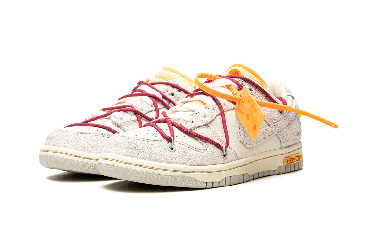 Overkicks - Nike Dunk Low Off-White Lot 35 (DJ0950-114) - vista trasera