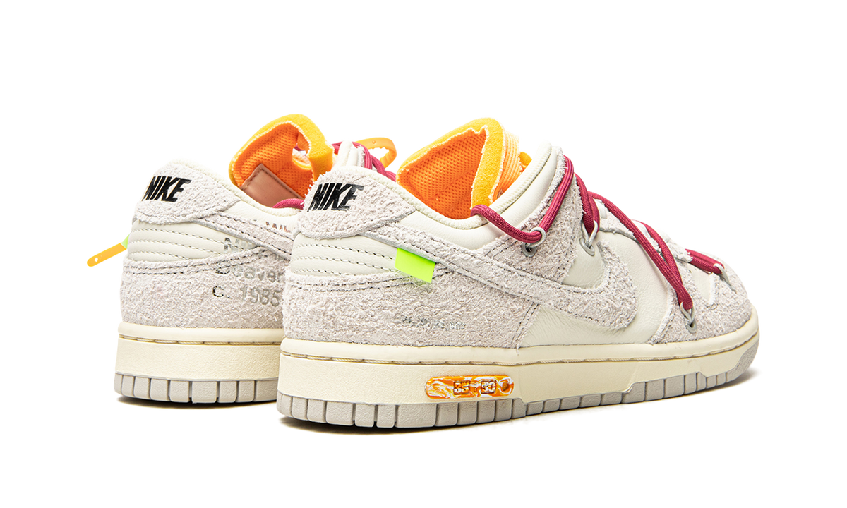 Overkicks - Nike Dunk Low Off-White Lot 35 (DJ0950-114) - par completo
