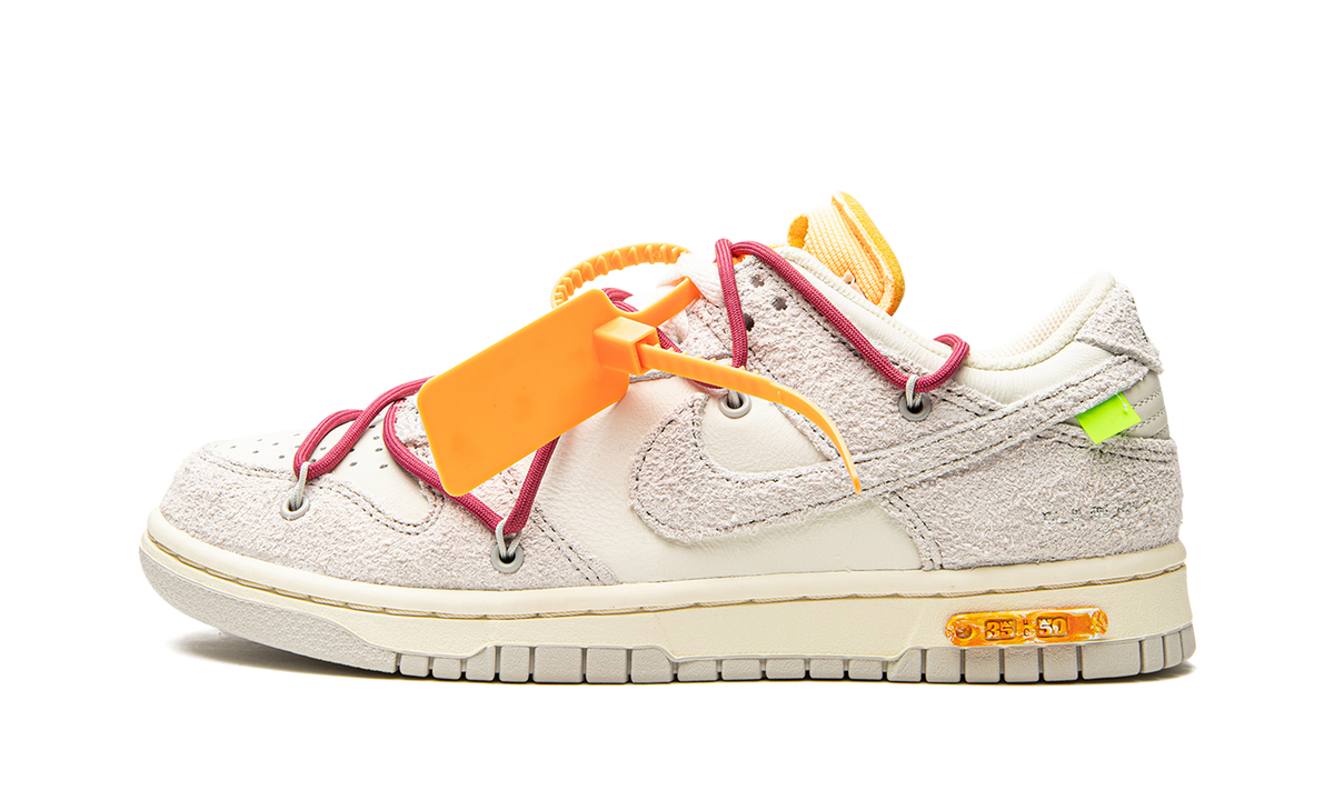 Overkicks - Nike Dunk Low Off-White Lot 35 (DJ0950-114) - detalle