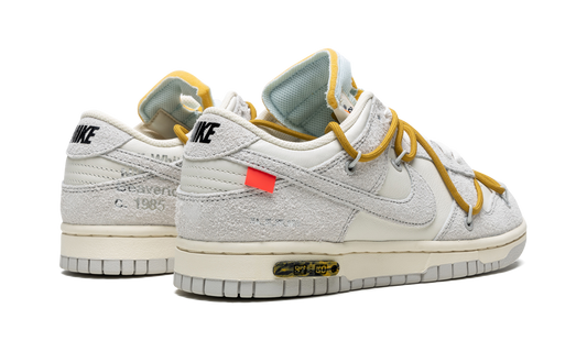 Overkicks - Nike Dunk Low Off-White Lot 37 (DJ0950-105) - vista lateral