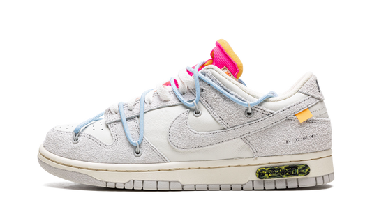 Overkicks - Nike Dunk Low Off-White Lot 38 (DJ0950-113) - vista lateral
