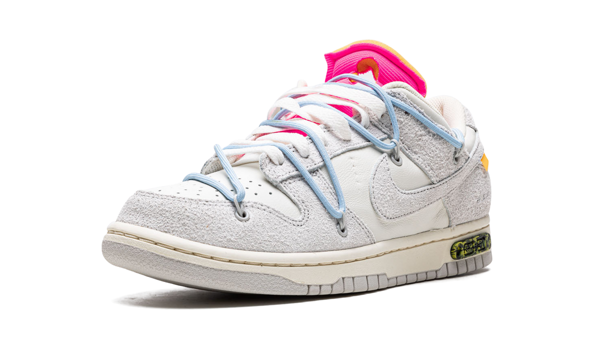 Overkicks - Nike Dunk Low Off-White Lot 38 (DJ0950-113) - detalle suela