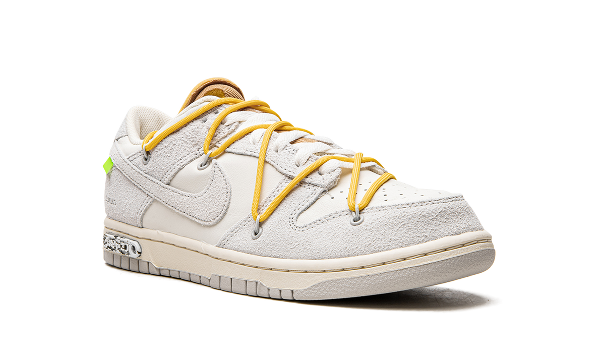 Overkicks - Nike Dunk Low Off-White Lot 39 (DJ0950-109) - detalle lateral interior