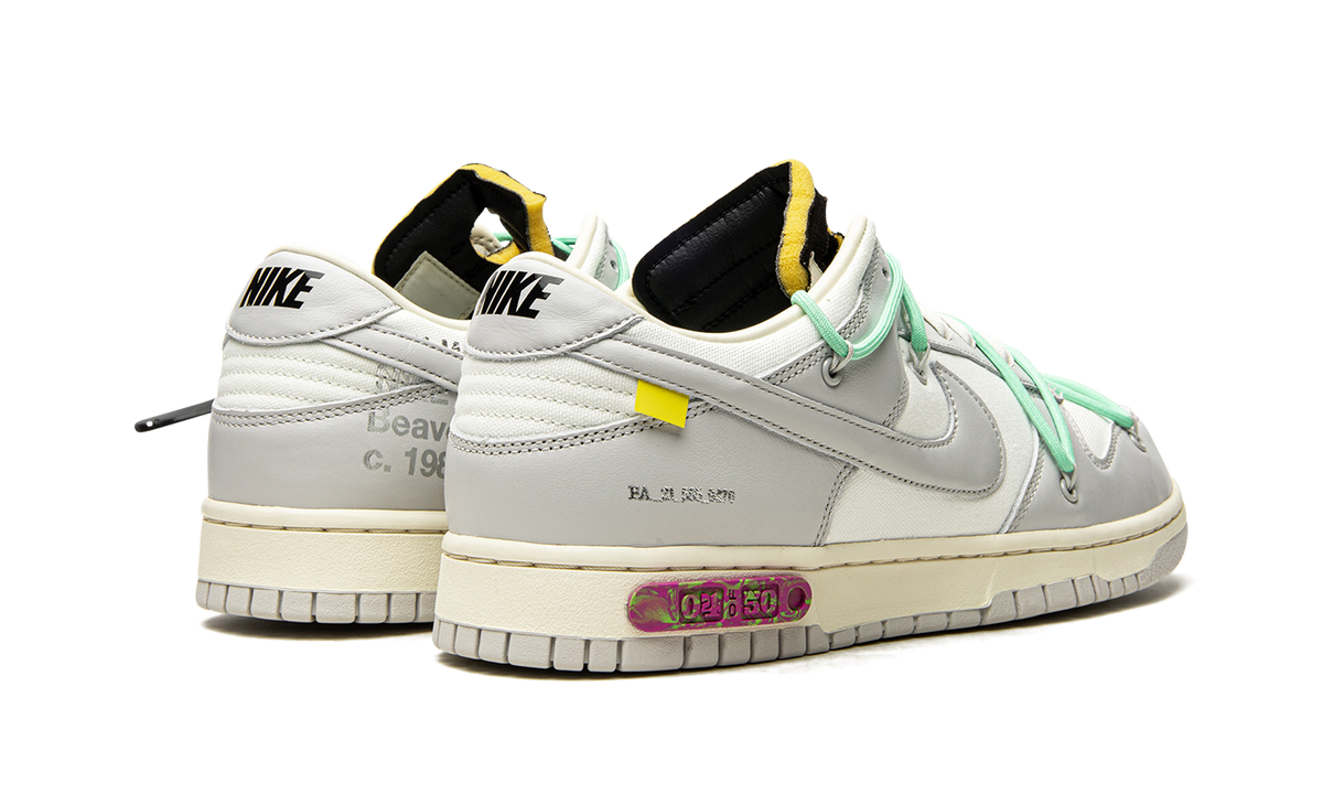 Overkicks - Nike Dunk Low Off-White Lot 4 (DM1602-114) - par completo