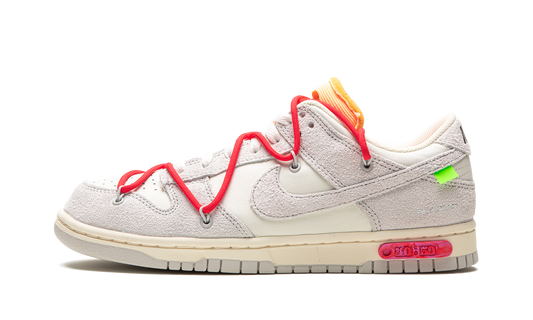 Overkicks - Nike Dunk Low Off-White Lot 40 (DJ0950-103) - vista lateral