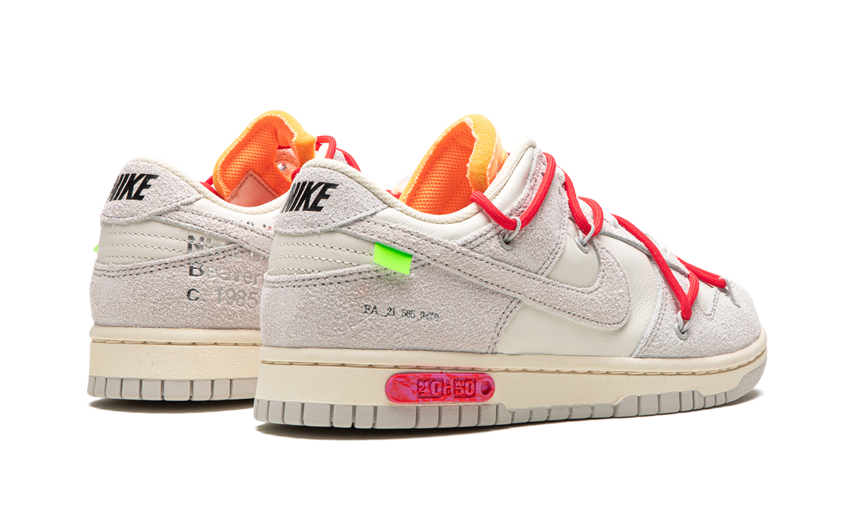 Overkicks - Nike Dunk Low Off-White Lot 40 (DJ0950-103) - par completo