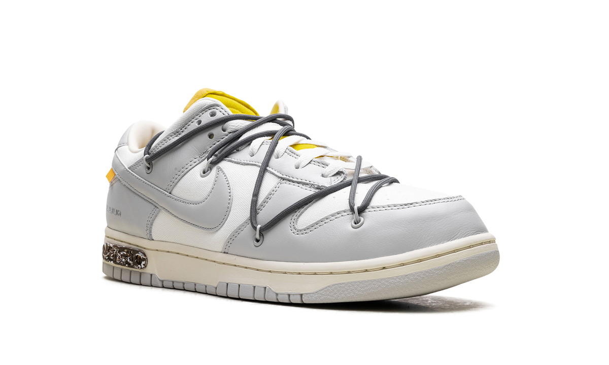 Overkicks - Nike Dunk Low Off-White Lot 41 (DM1602-105) - detalle lateral interior