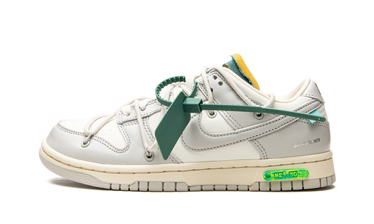 Overkicks - Nike Dunk Low Off-White Lot 42 (DM1602-117) - vista lateral