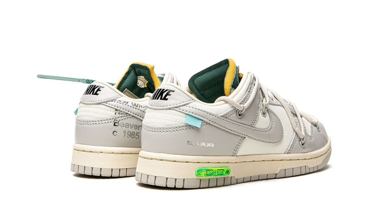 Overkicks - Nike Dunk Low Off-White Lot 42 (DM1602-117) - par completo
