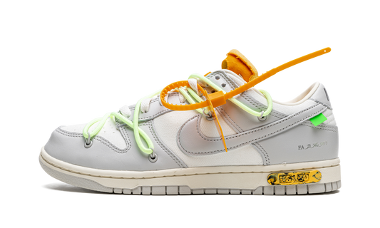 Overkicks - Nike Dunk Low Off-White Lot 43 (DM1602-128) - vista lateral