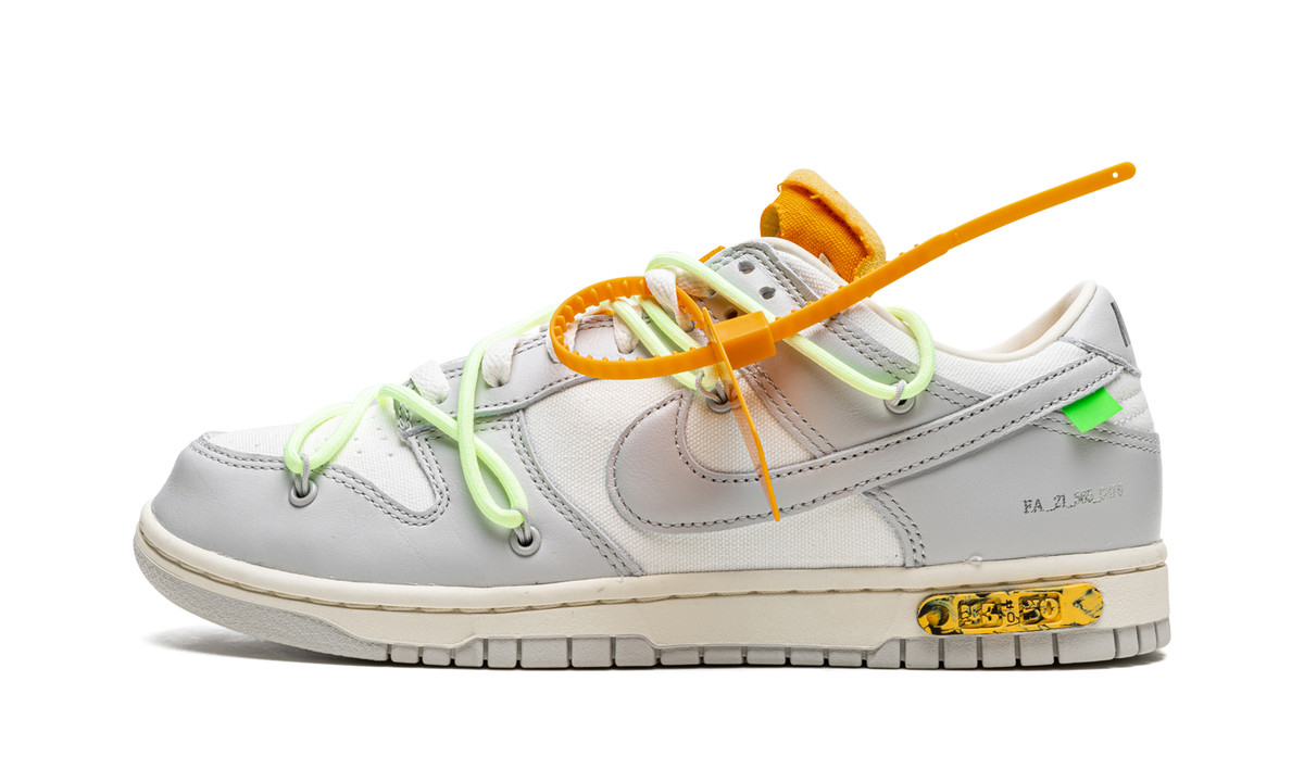 Overkicks - Nike Dunk Low Off-White Lot 43 (DM1602-128) - caja