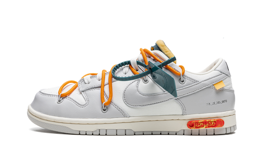 Overkicks - Nike Dunk Low Off-White Lot 44 (DM1602-104) - vista lateral