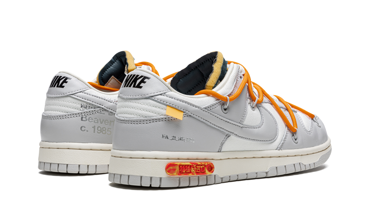 Overkicks - Nike Dunk Low Off-White Lot 44 (DM1602-104) - par completo