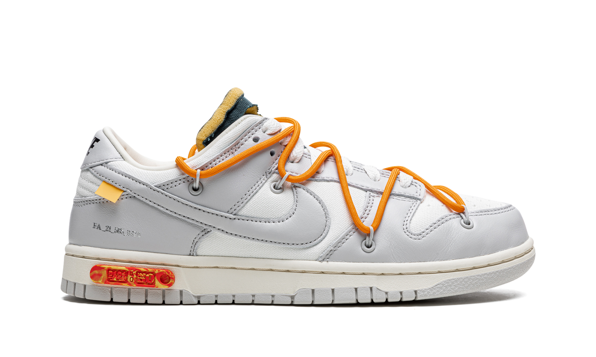 Overkicks - Nike Dunk Low Off-White Lot 44 (DM1602-104) - vista superior