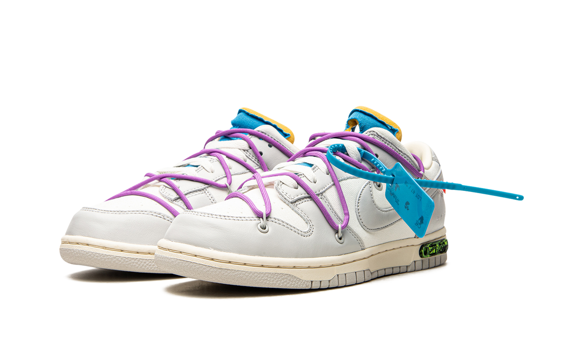 Overkicks - Nike Dunk Low Off-White Lot 47 (DM1602-125) - vista trasera