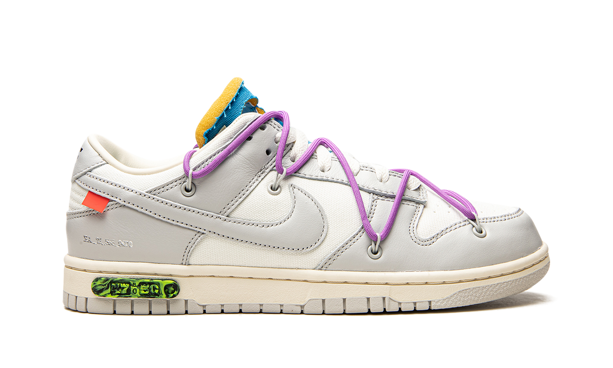Overkicks - Nike Dunk Low Off-White Lot 47 (DM1602-125) - vista superior