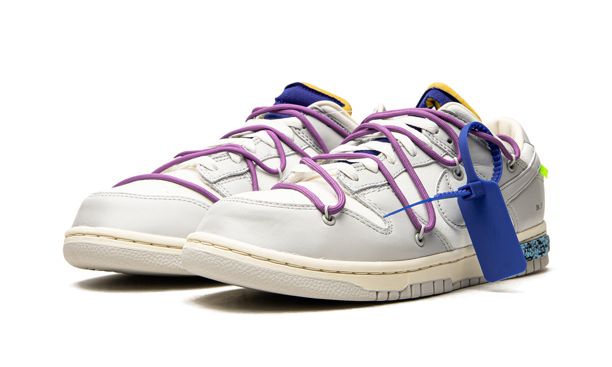 Overkicks - Nike Dunk Low Off-White Lot 48 (DM1602-107) - vista trasera