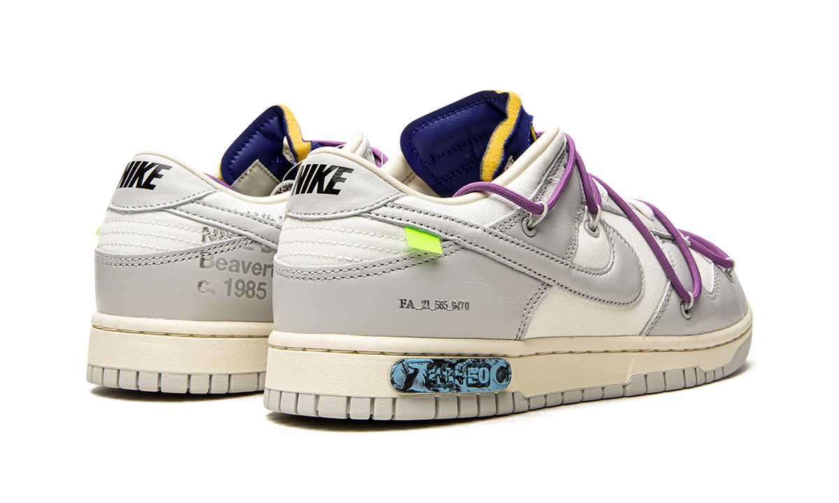 Overkicks - Nike Dunk Low Off-White Lot 48 (DM1602-107) - par completo