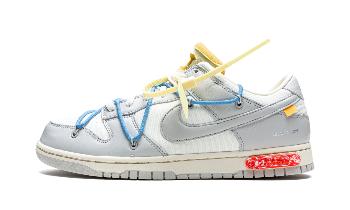 Overkicks - Nike Dunk Low Off-White Lot 5 (DM1602-113) - vista lateral