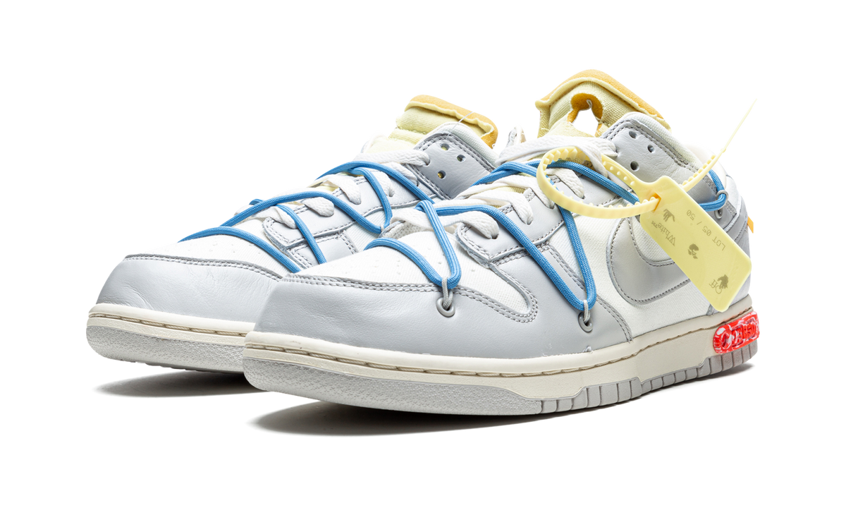 Overkicks - Nike Dunk Low Off-White Lot 5 (DM1602-113) - vista trasera