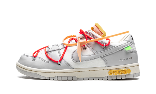 Overkicks - Nike Dunk Low Off-White Lot 6 (DM1602-110) - vista lateral