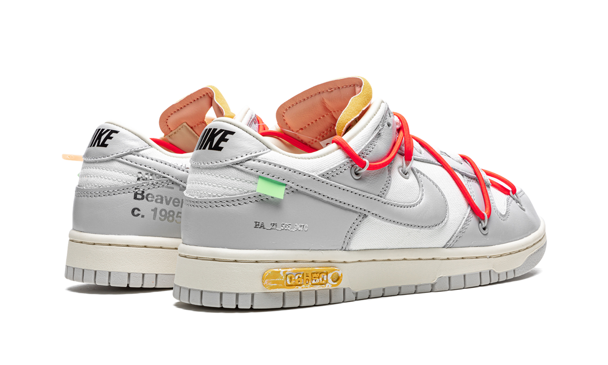 Overkicks - Nike Dunk Low Off-White Lot 6 (DM1602-110) - par completo