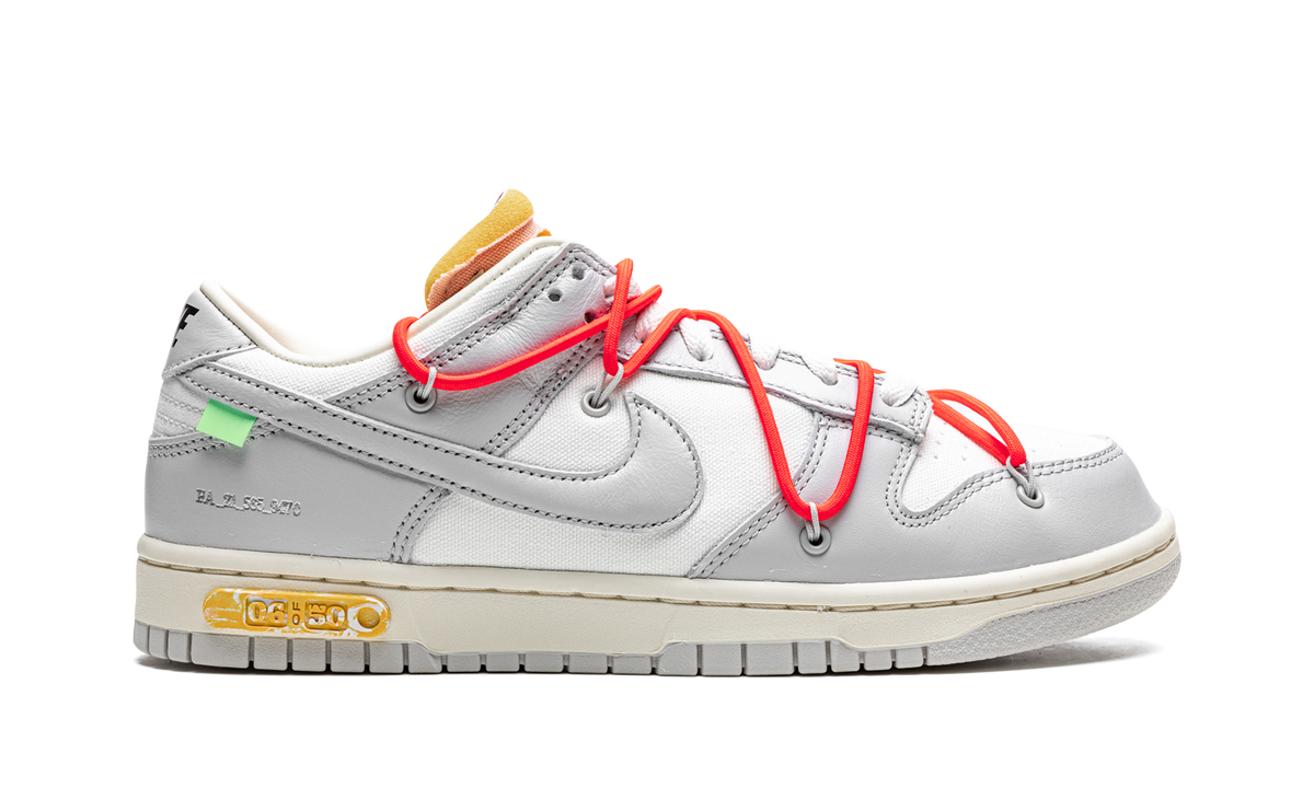 Overkicks - Nike Dunk Low Off-White Lot 6 (DM1602-110) - vista superior