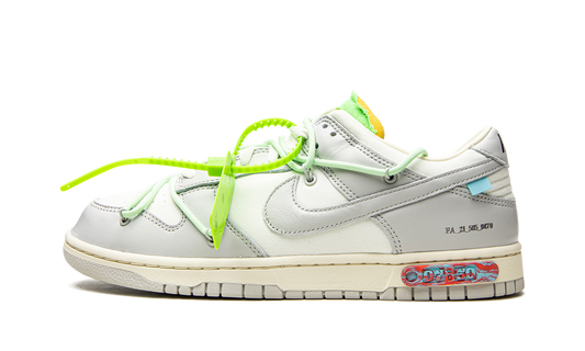 Overkicks - Nike Dunk Low Off-White Lot 7 (DM1602-108) - vista lateral