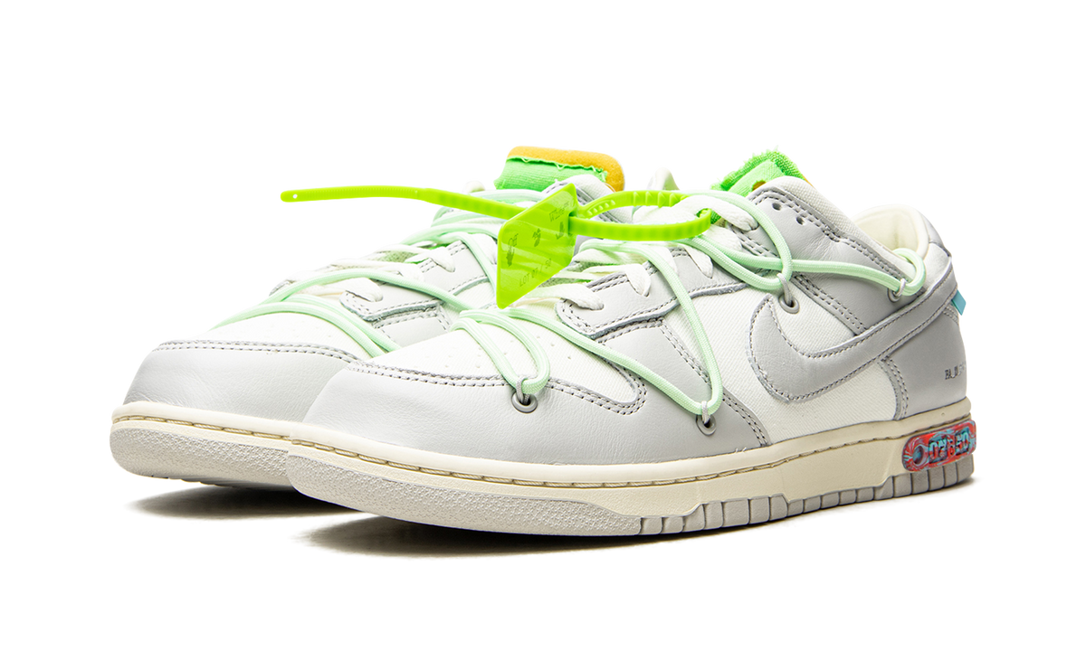 Overkicks - Nike Dunk Low Off-White Lot 7 (DM1602-108) - vista trasera